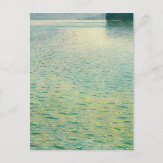 eiland in Attersee door Gustav Klimt Briefkaart (Voorkant)