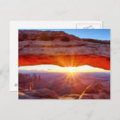 Eiland in de Sky Briefkaart (Voorkant / Achterkant)