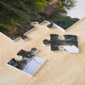 Eiland in het Long Pond-meer Legpuzzel (Zijkant)