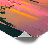 Eiland Magic in de Air Ken Gage Tropical Poster (Hoek)