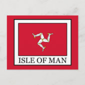 eiland Man Briefkaart (Voorkant)