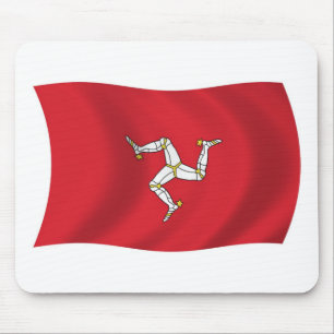 eiland Man Flag Mousepad Muismat