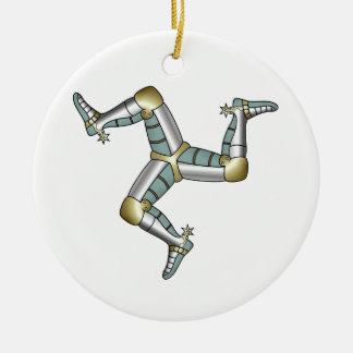 eiland Man Keramisch Ornament