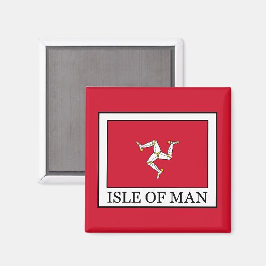 eiland Man Magneet (Voorkant / Achterkant)
