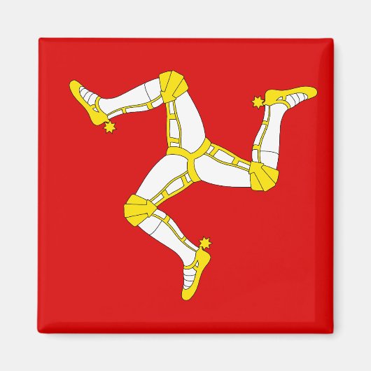 eiland man magneet (Voorkant)