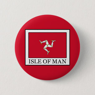 eiland Man Ronde Button 5,7 Cm