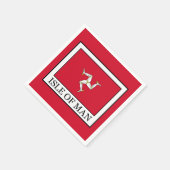 eiland Man Servet (Hoek)