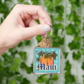 eiland Maui Hawaii Souvenir Sleutelhanger (Hand)