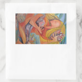 Eiland Meisje - Stickers (Tas)