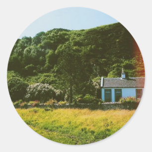 Eiland Mull, Binnen-Hebriden, Schotland Ronde Sticker