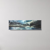 eiland Mull Panorama Canvas (Voorkant)