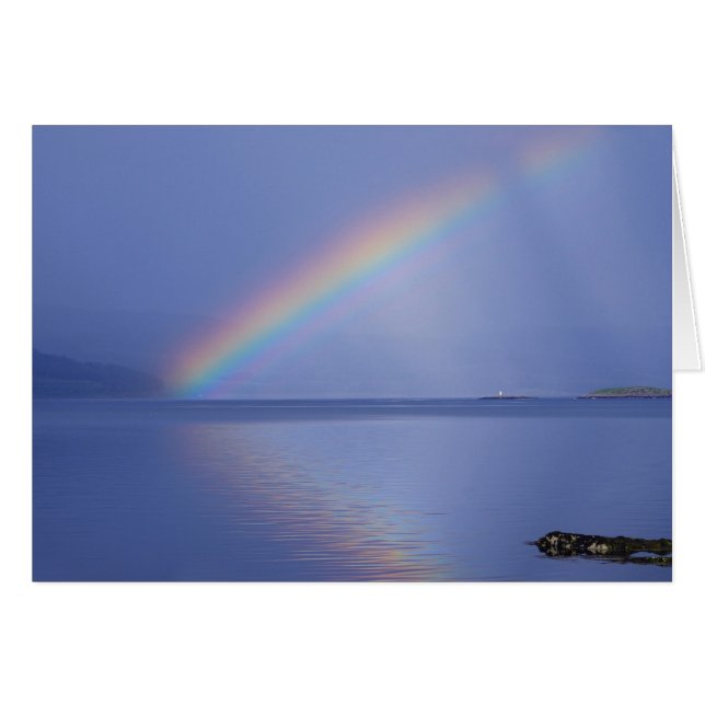 eiland Mull Rainbow (Voorkant Horizontaal)