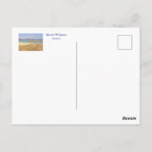 EILAND NAXOS GRIEKENLAND/BEACH BRIEFKAART (Achterkant)