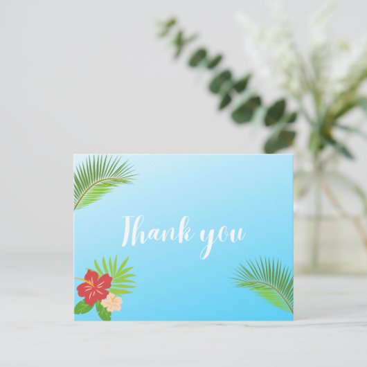 Eiland Ontsnapping Blanco Briefkaart (Staand voorkant)