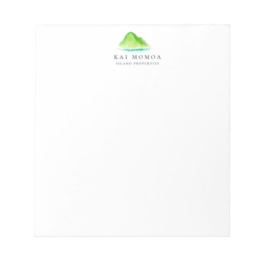 Eiland ontsnapping notitieblok (Voorkant)