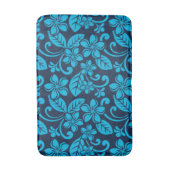 EILAND PLUMERIA (Blauw x 2) Badmat (Voorkant Verticaal)