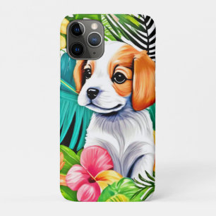 Eiland Puppy: Bloemenvriend iPhone 11 Pro Hoesje