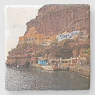 eiland Santorini, Onderzetter van het Griekse kust