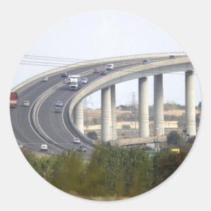 eiland Sheppey Ronde Sticker