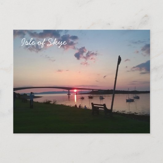 Eiland Skye, Schotland Briefkaart (Voorkant)