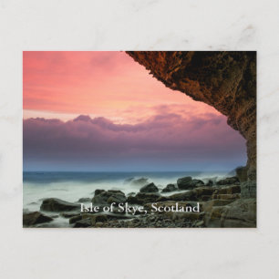 Eiland Skye, Schotland gelabeld, Briefkaart