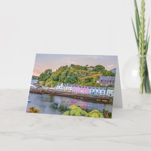 Eiland Skye, Schotland Kaart (Voorkant)