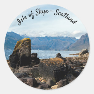 Eiland Skye - Schotland, VK Ronde Sticker
