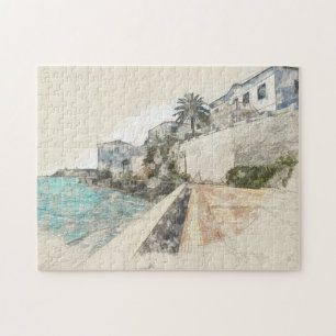 eiland Spetses, Griekenland Legpuzzel