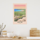 Eiland Tiree Schotland Reisposter Poster (Keuken)