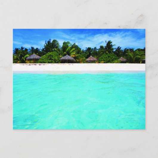 eiland van het zee briefkaart (Voorkant)