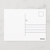 Eiland van Mykonos, Griekenland Briefkaart (Achterkant)