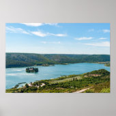 eiland Visovac in Krka NP - Kroatië Poster (Voorkant)