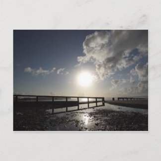 eiland Wight Beach Briefkaart