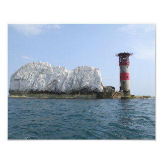 eiland Wight - naalden Foto Afdruk
