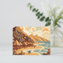 Eilandcultuur Briefkaart 04