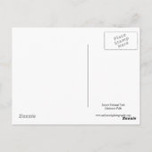 eilanden in de stroom briefkaart (Achterkant)