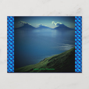 Eilanden van vier bergen briefkaart