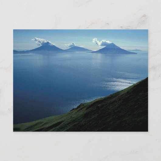 Eilanden van vier bergen briefkaart (Voorkant)