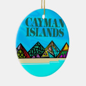 Eilandenliefde Caymans Keramisch Ornament (Rechts)