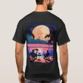 Eilandinkt: Sailor Jerry's Tropical Escape T-shirt (Achterkant)