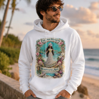 Eilandnimf Tropische Spirituele Oceaan Fantasie Ku Hoodie
