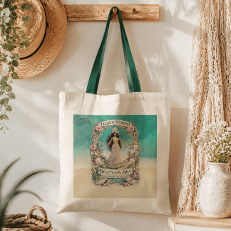 Eilandnimf Tropische Spirituele Oceaan Fantasie Ku Tote Bag