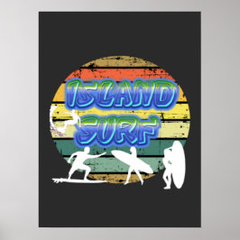 Eilandsurfers Poster
