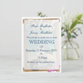 Eilat Beach Israel scooter reisposter Kaart (Staand voorkant)