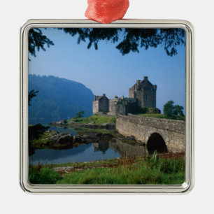 Eilean Donan Castle, Highlands, Schotland 2 Metalen Ornament