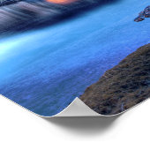 Eilean Donan Castle in Night grenless Poster (Hoek)