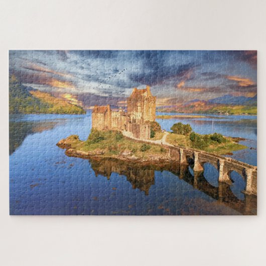 Eilean Donan Castle Legpuzzel (Horizontaal)