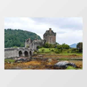 Eilean Donan Castle, Loch Duich - Schotland, Veren Raamsticker