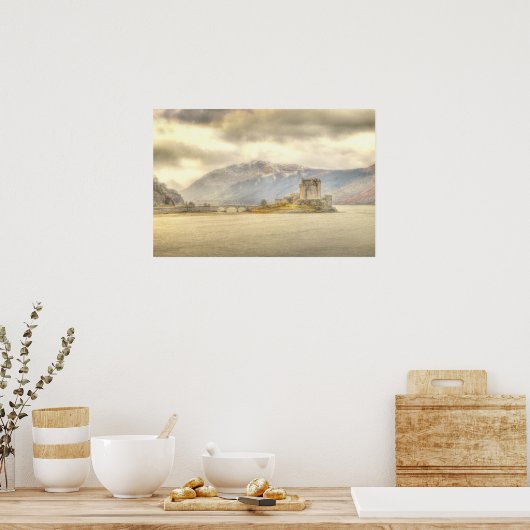 Eilean Donan Castle Poster (Keuken)