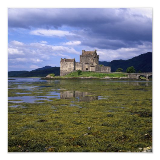 Eilean Donan Castle Scotland Foto Afdruk (Voorkant)